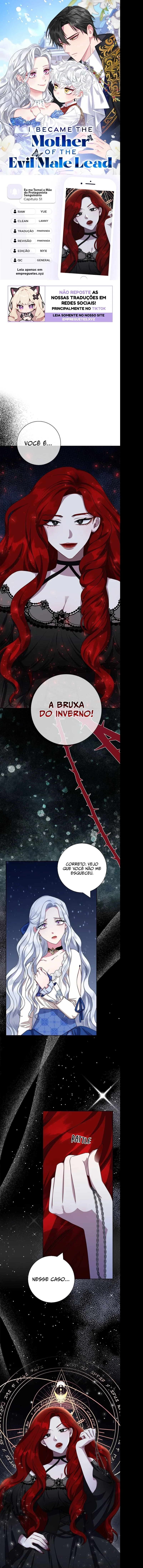 Eu me Tornei a Mãe do Protagonista Sanguinário Capitulo 51 Pagina 1