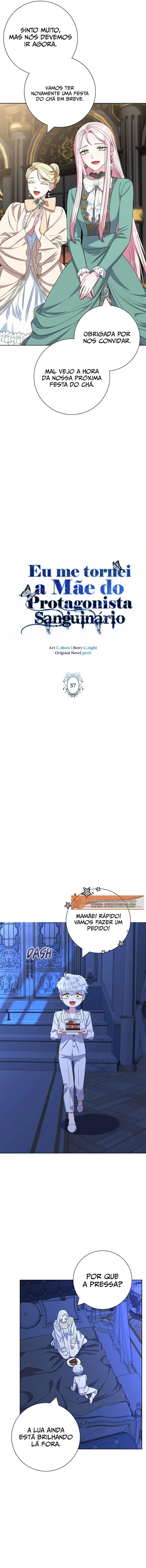 Eu me Tornei a Mãe do Protagonista Sanguinário Capitulo 57 Pagina 8