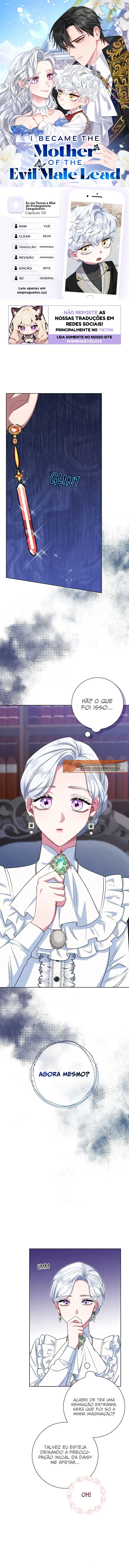 Eu me Tornei a Mãe do Protagonista Sanguinário Capitulo 59 Pagina 1
