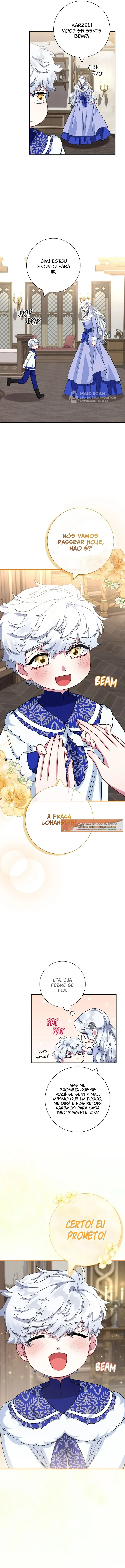 Eu me Tornei a Mãe do Protagonista Sanguinário Capitulo 61 Pagina 8