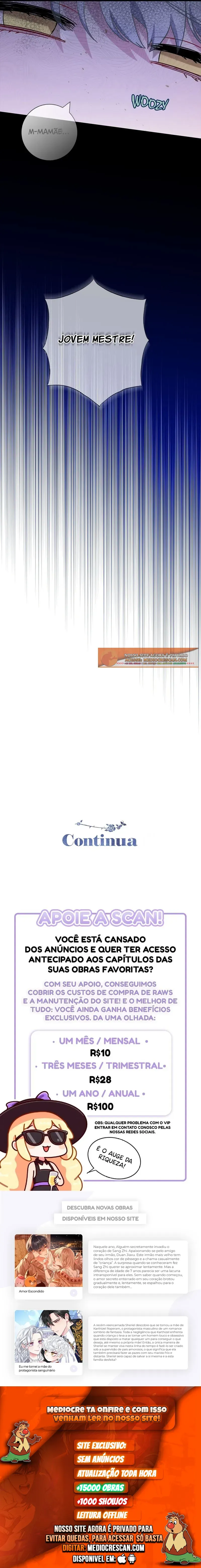 Eu me Tornei a Mãe do Protagonista Sanguinário Capitulo 61 Pagina 15