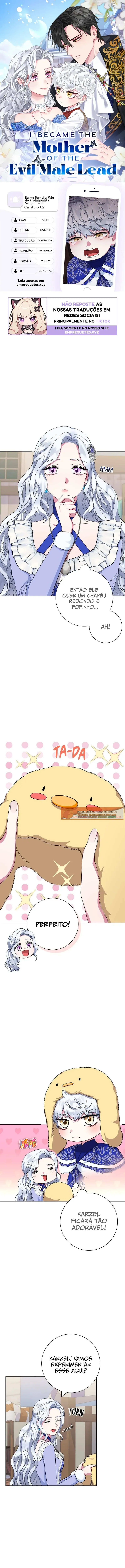 Eu me Tornei a Mãe do Protagonista Sanguinário Capitulo 62 Pagina 1