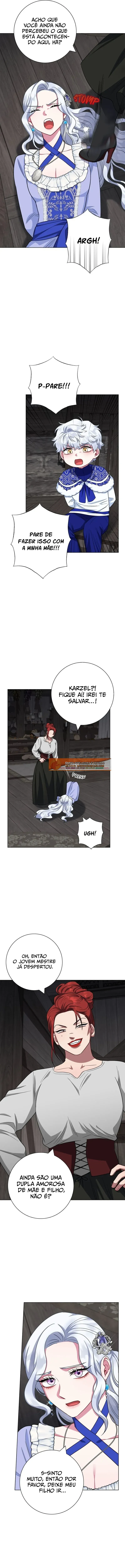 Eu me Tornei a Mãe do Protagonista Sanguinário Capitulo 62 Pagina 9