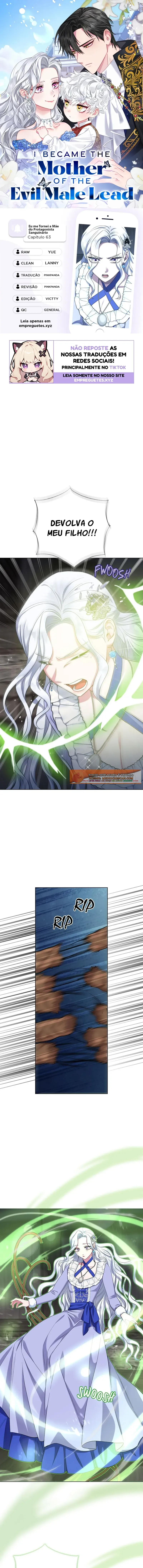 Eu me Tornei a Mãe do Protagonista Sanguinário Capitulo 63 Pagina 1