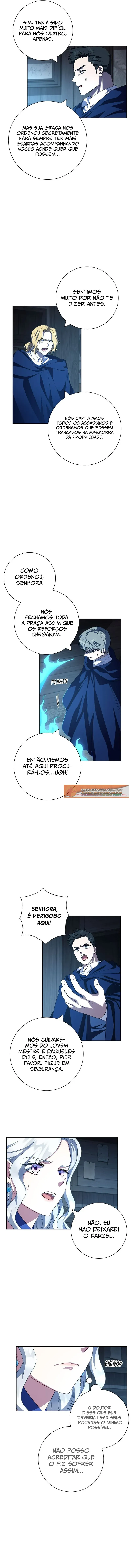 Eu me Tornei a Mãe do Protagonista Sanguinário Capitulo 63 Pagina 7