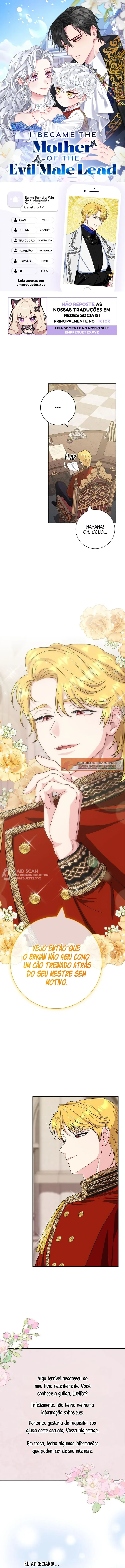 Eu me Tornei a Mãe do Protagonista Sanguinário Capitulo 64 Pagina 1