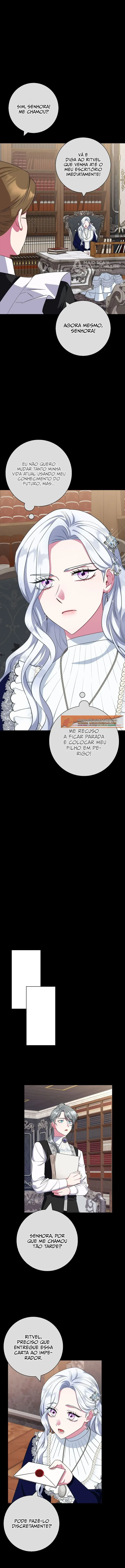 Eu me Tornei a Mãe do Protagonista Sanguinário Capitulo 64 Pagina 9