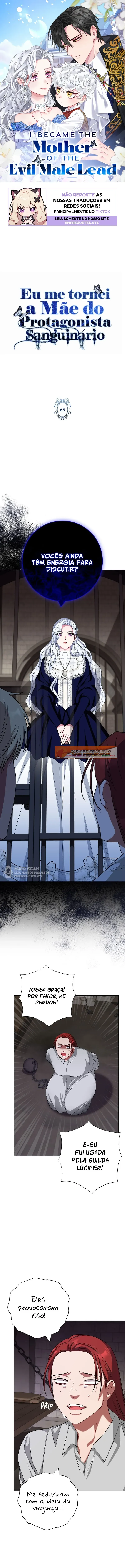 Eu me Tornei a Mãe do Protagonista Sanguinário Capitulo 65 Pagina 1