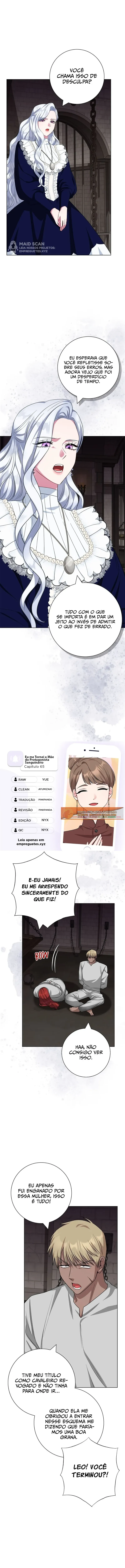 Eu me Tornei a Mãe do Protagonista Sanguinário Capitulo 65 Pagina 2