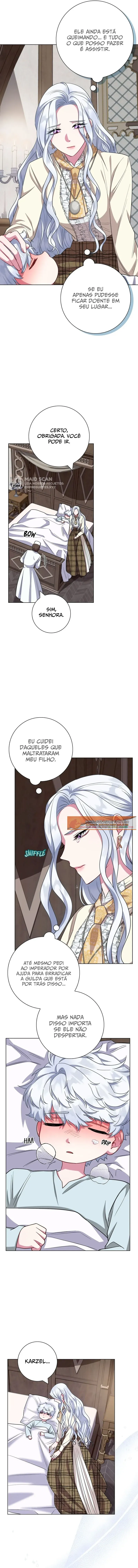 Eu me Tornei a Mãe do Protagonista Sanguinário Capitulo 65 Pagina 7