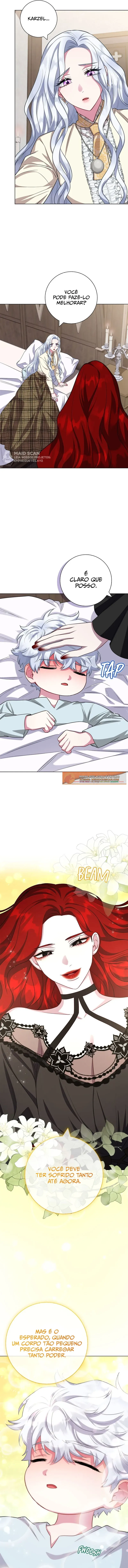 Eu me Tornei a Mãe do Protagonista Sanguinário Capitulo 65 Pagina 11