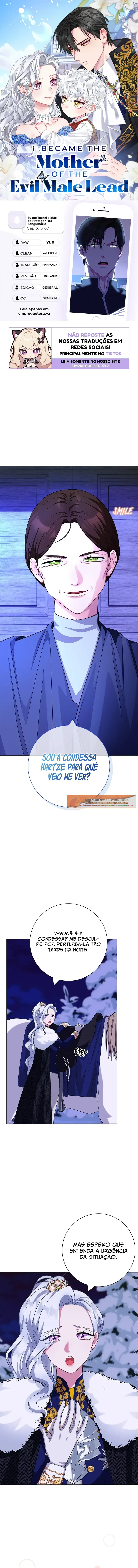 Eu me Tornei a Mãe do Protagonista Sanguinário Capitulo 67 Pagina 1