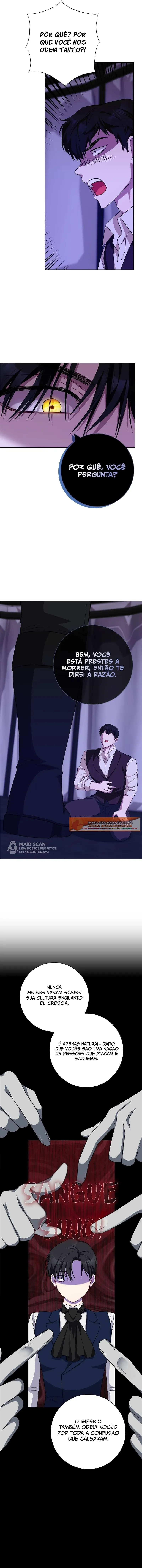 Eu me Tornei a Mãe do Protagonista Sanguinário Capitulo 67 Pagina 9