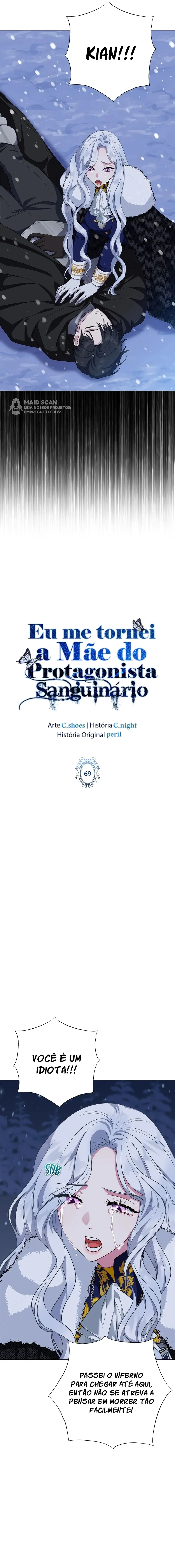 Eu me Tornei a Mãe do Protagonista Sanguinário Capitulo 69 Pagina 3