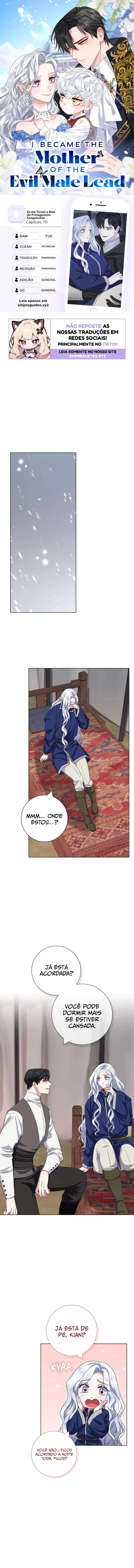 Eu me Tornei a Mãe do Protagonista Sanguinário Capitulo 70 Pagina 1