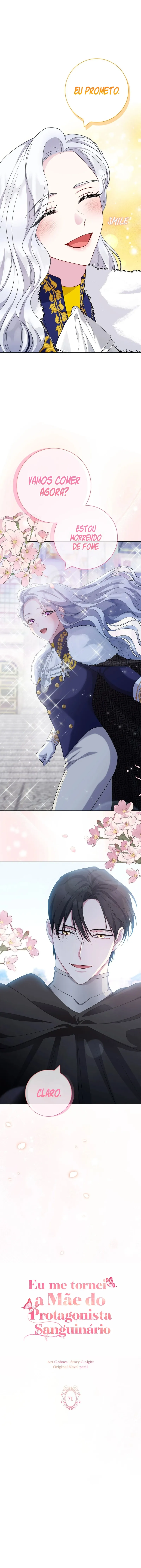 Eu me Tornei a Mãe do Protagonista Sanguinário Capitulo 71 Pagina 5