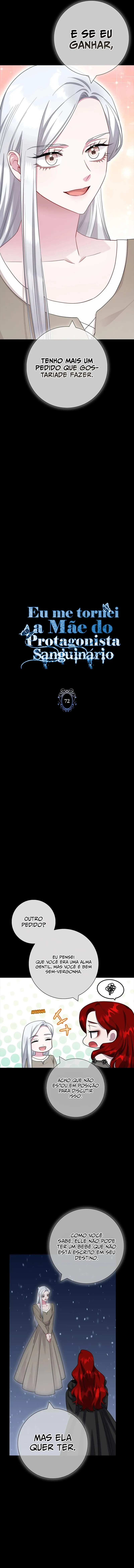 Eu me Tornei a Mãe do Protagonista Sanguinário Capitulo 72 Pagina 5