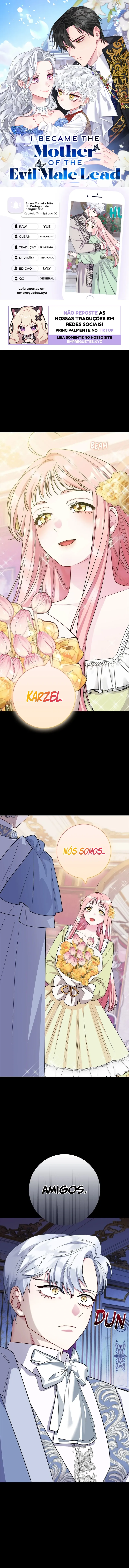 Eu me Tornei a Mãe do Protagonista Sanguinário Capitulo 74 Pagina 1