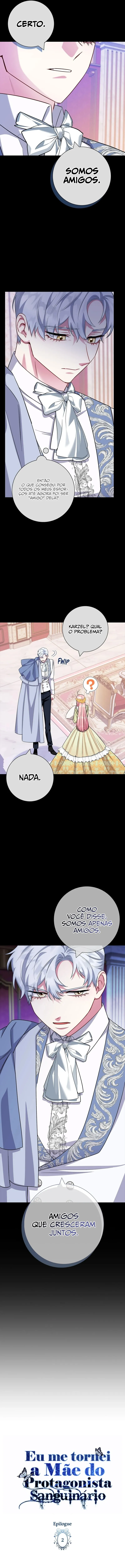 Eu me Tornei a Mãe do Protagonista Sanguinário Capitulo 74 Pagina 2