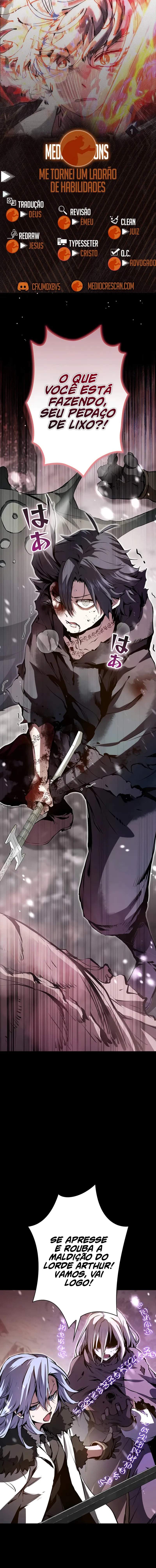 Eu me tornei um ladrão de habilidades Capitulo 1 Pagina 1