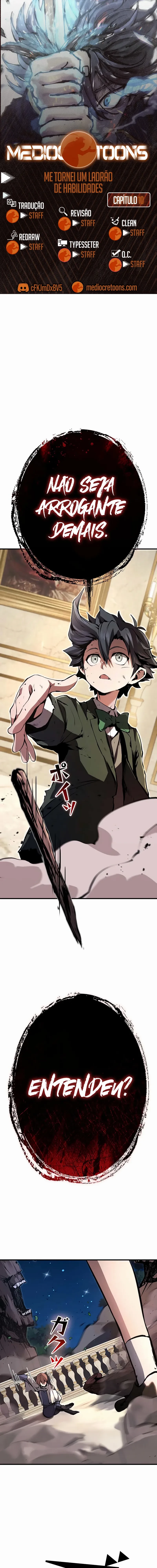 Eu me tornei um ladrão de habilidades Capitulo 10 Pagina 1