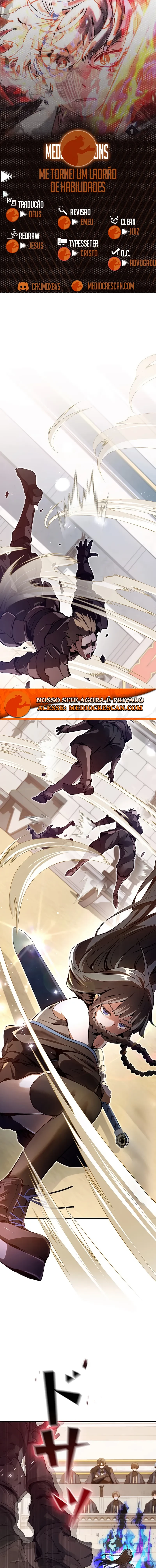 Eu me tornei um ladrão de habilidades Capitulo 3 Pagina 1