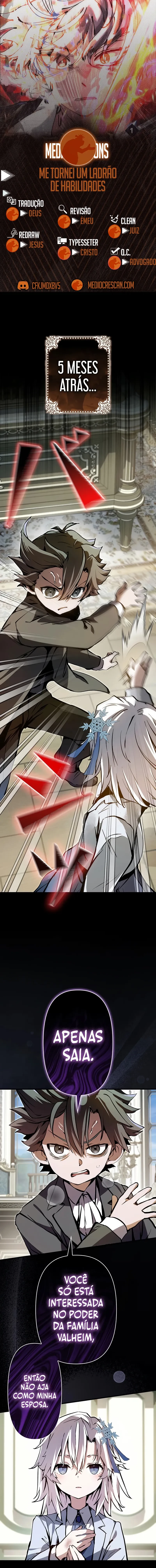 Eu me tornei um ladrão de habilidades Capitulo 5 Pagina 1