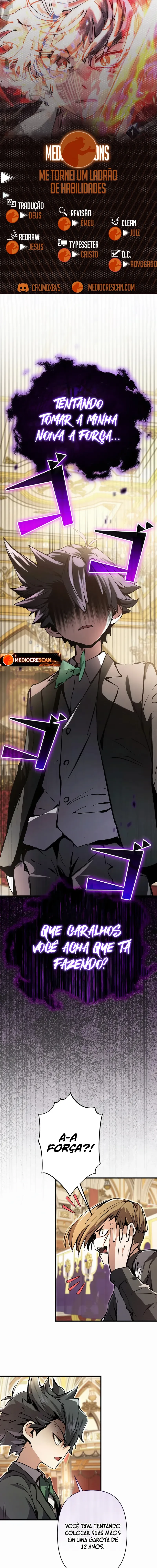 Eu me tornei um ladrão de habilidades Capitulo 8 Pagina 1