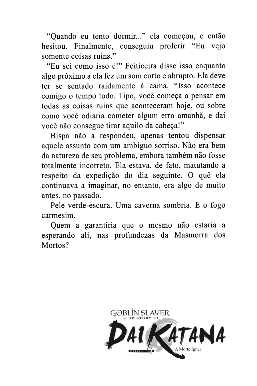 Goblin Slayer Gaiden 2: Tsubanari no Daikatana Capitulo 10.5 Pagina 4