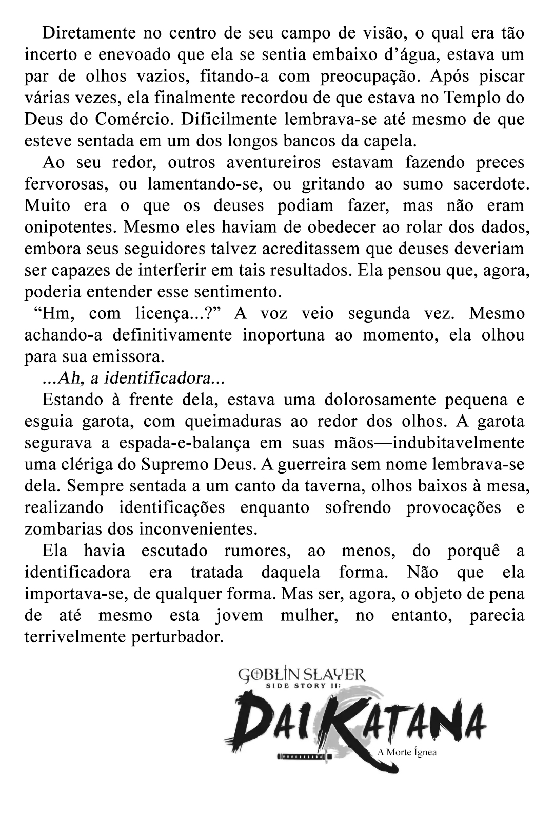 Goblin Slayer Gaiden 2: Tsubanari no Daikatana Capitulo 5.5 Pagina 6