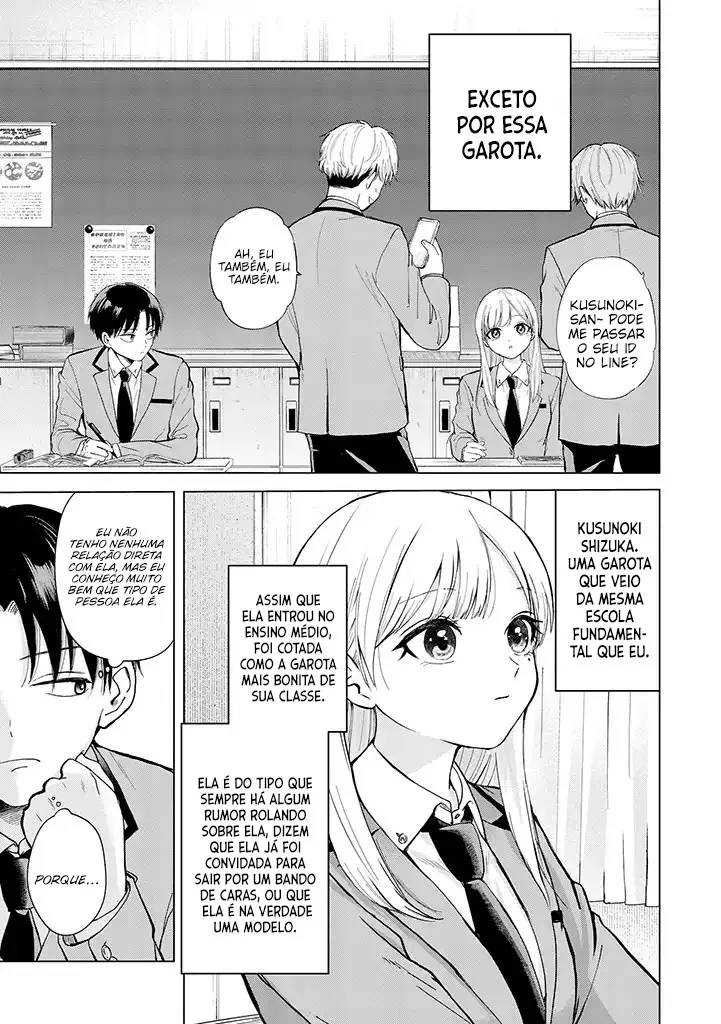 Kusunoki Fracassou em Estrear no Ensino Médio Capitulo 1 Pagina 6