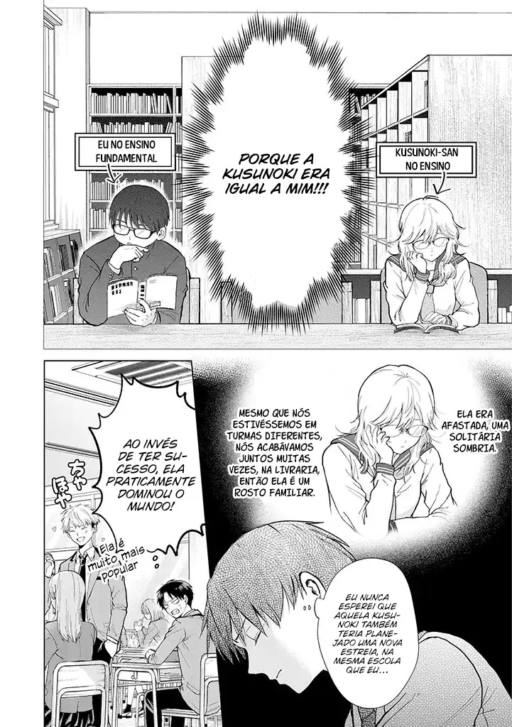 Kusunoki Fracassou em Estrear no Ensino Médio Capitulo 1 Pagina 7