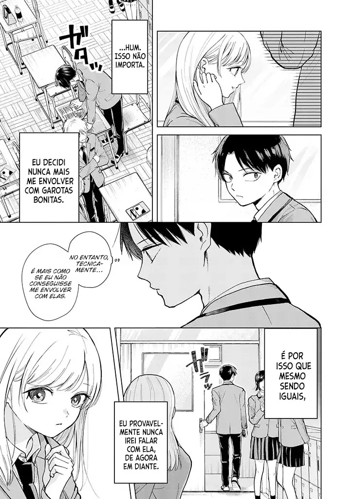 Kusunoki Fracassou em Estrear no Ensino Médio Capitulo 1 Pagina 8