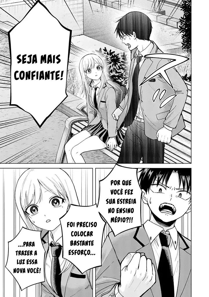 Kusunoki Fracassou em Estrear no Ensino Médio Capitulo 1 Pagina 18