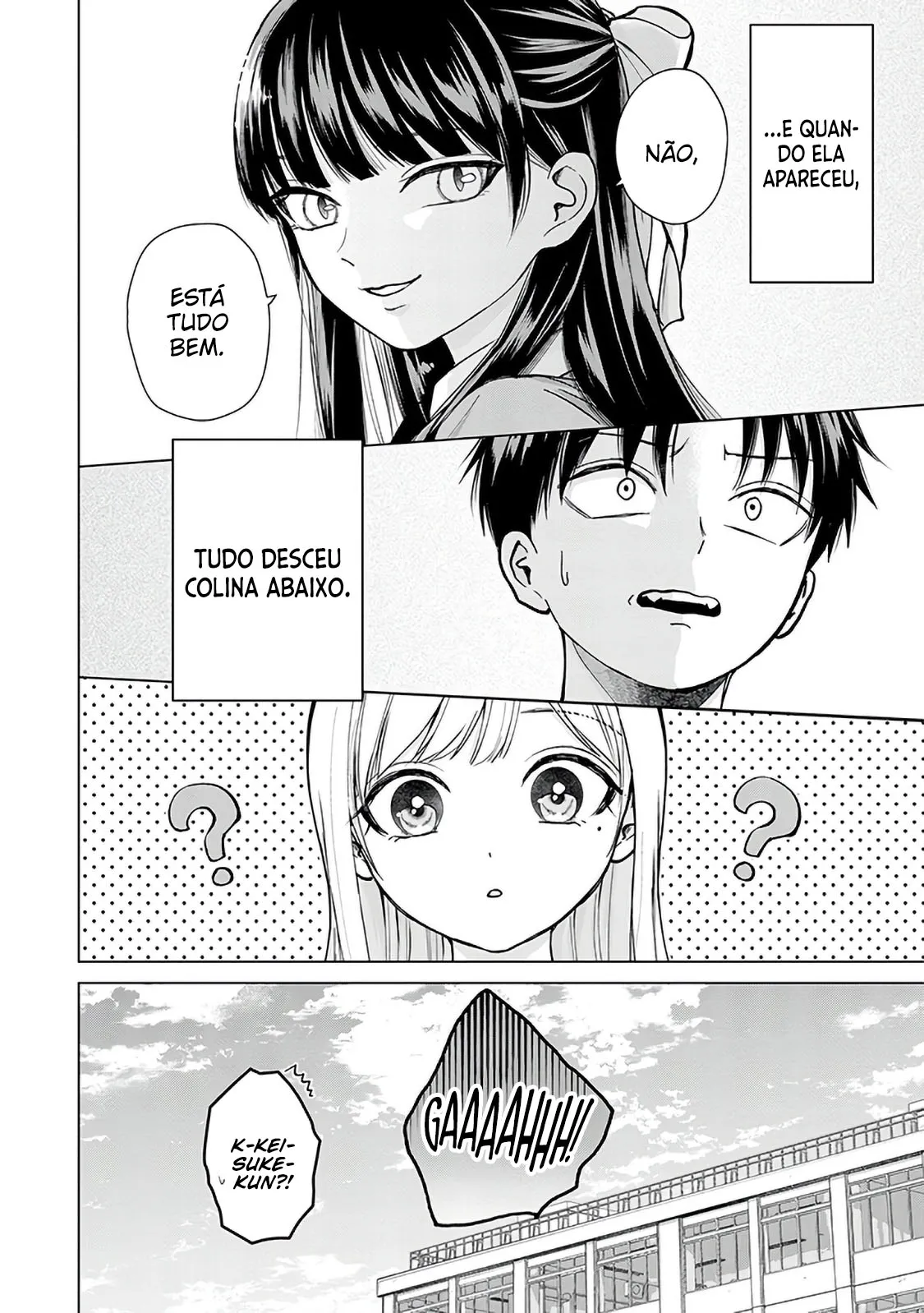 Kusunoki Fracassou em Estrear no Ensino Médio Capitulo 1 Pagina 33