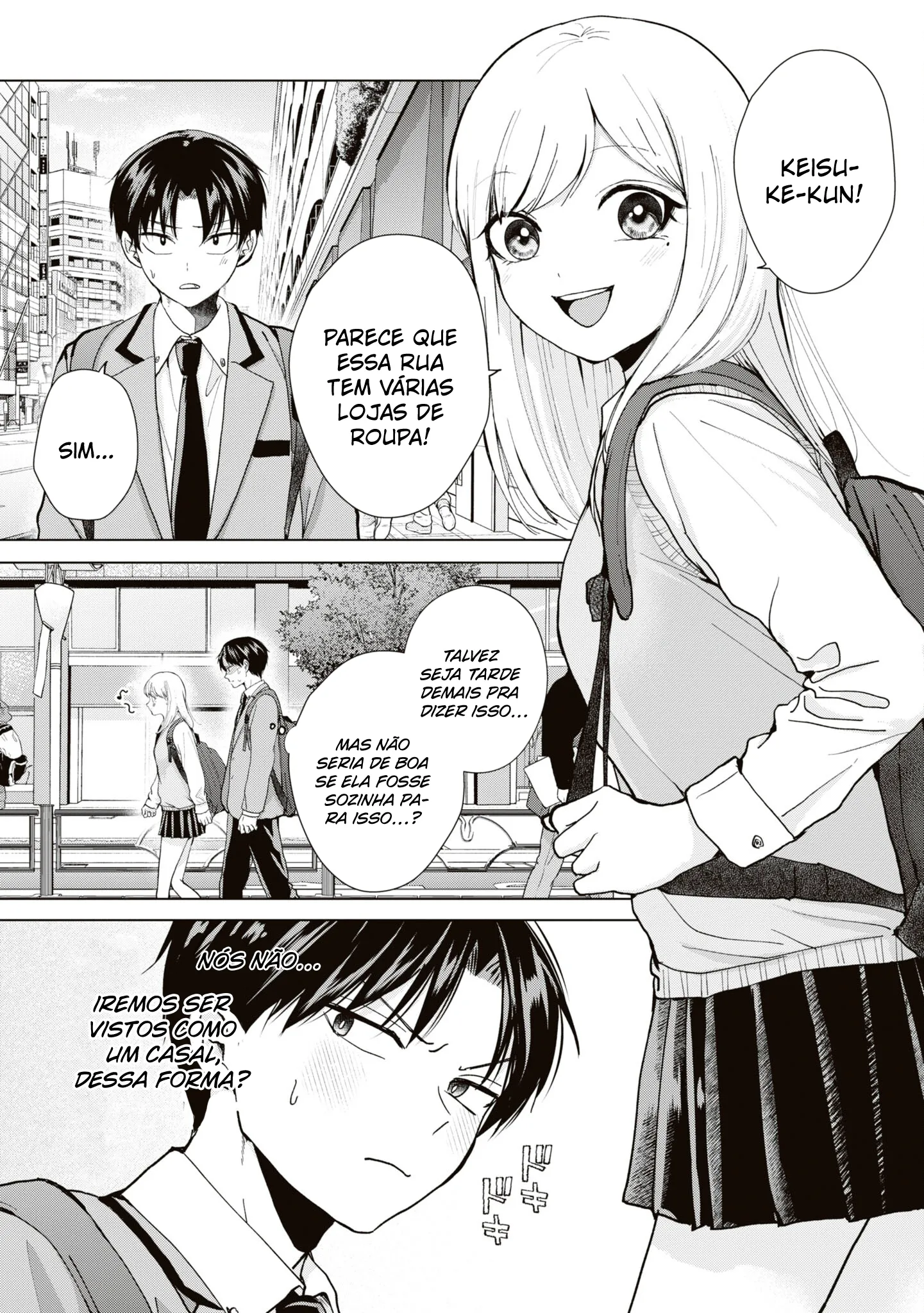 Kusunoki Fracassou em Estrear no Ensino Médio Capitulo 10 Pagina 4