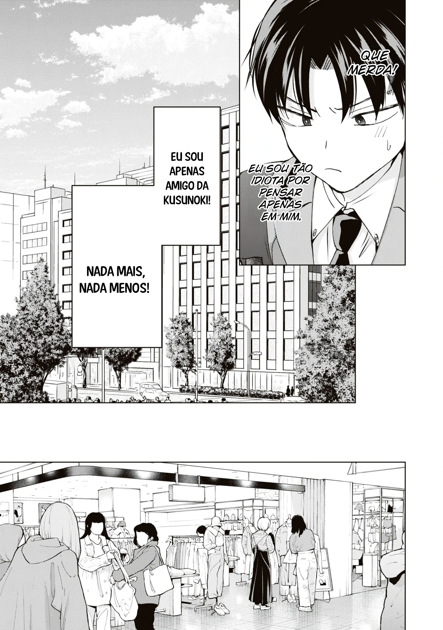 Kusunoki Fracassou em Estrear no Ensino Médio Capitulo 10 Pagina 6