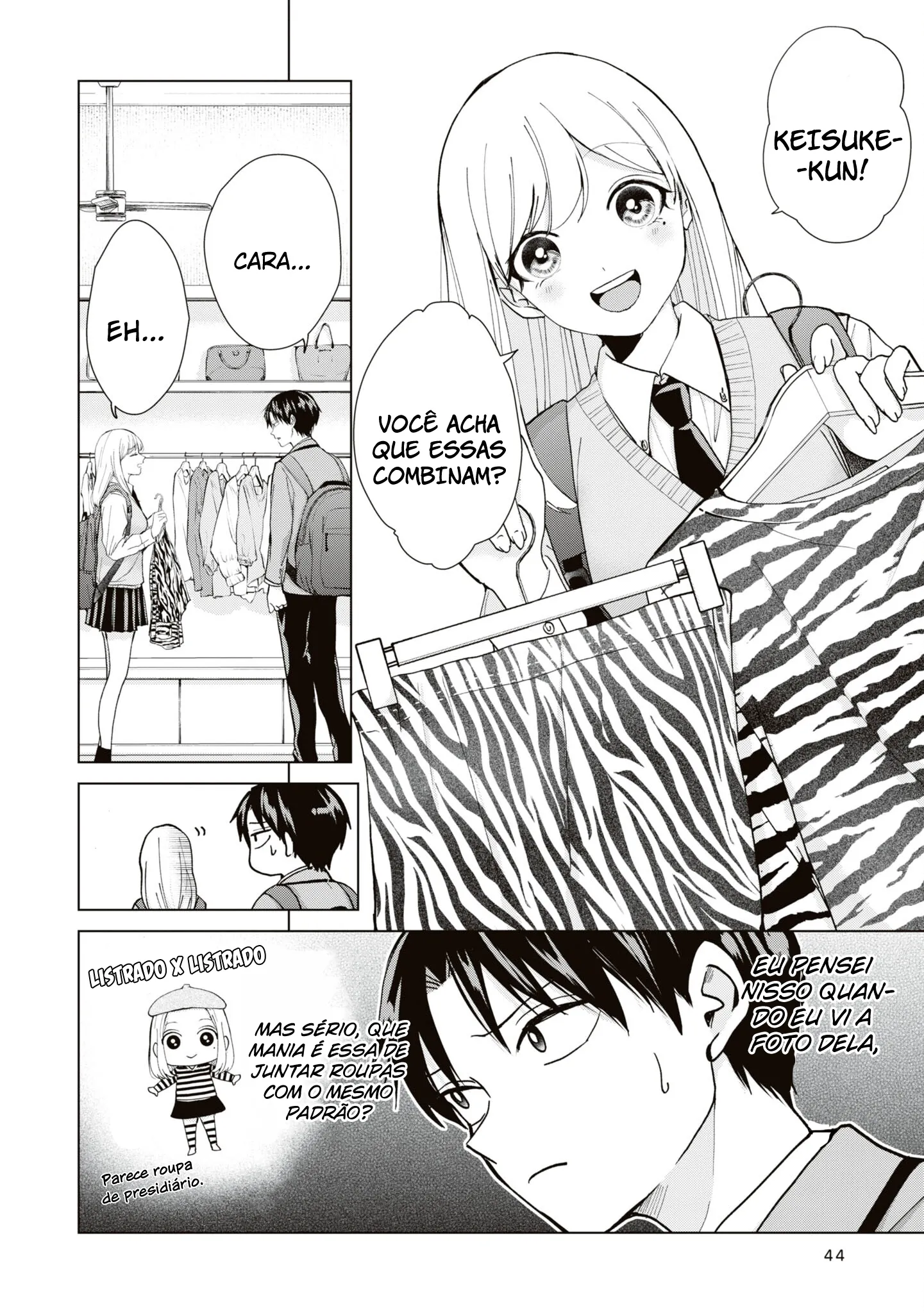 Kusunoki Fracassou em Estrear no Ensino Médio Capitulo 10 Pagina 7