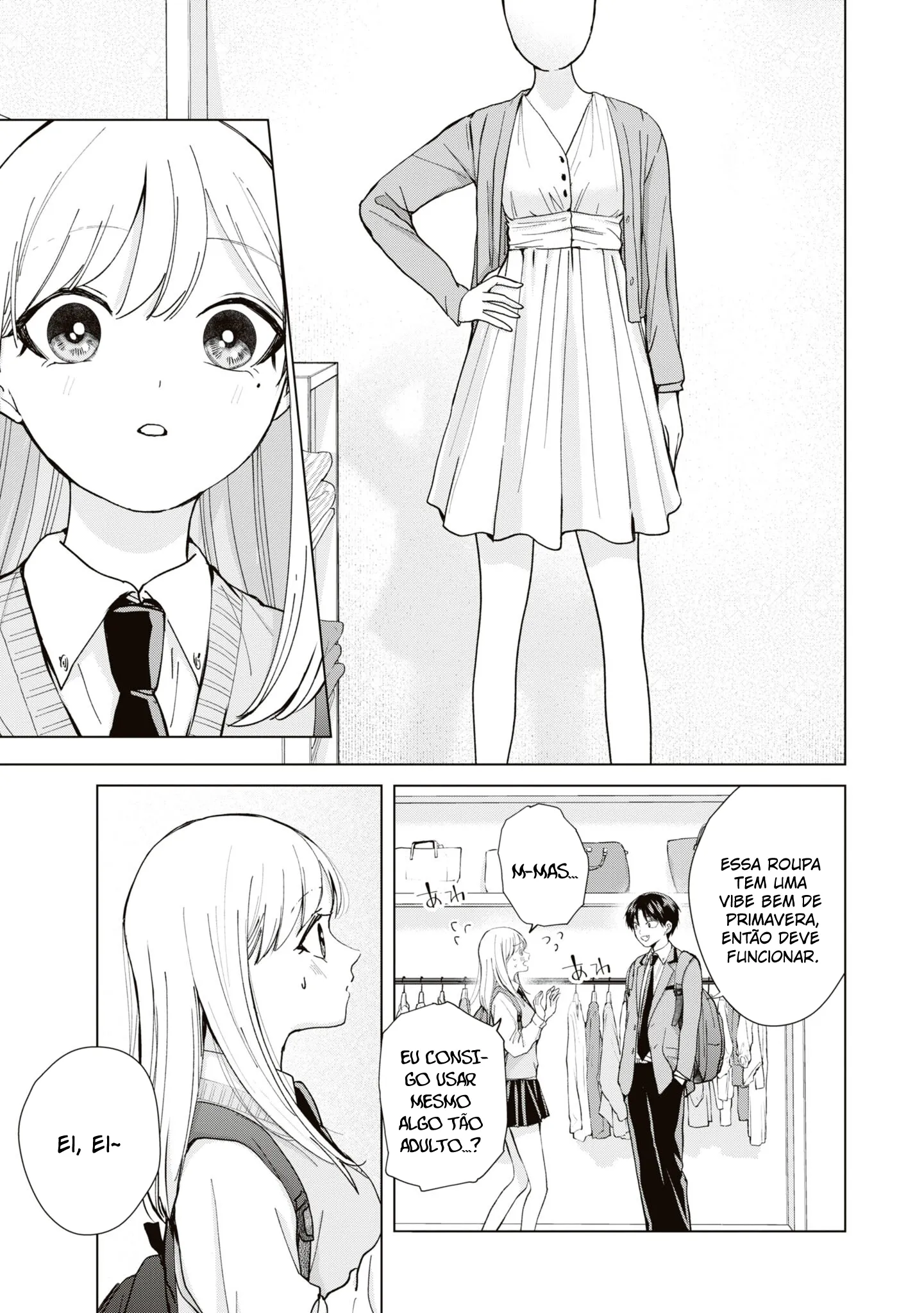 Kusunoki Fracassou em Estrear no Ensino Médio Capitulo 10 Pagina 10