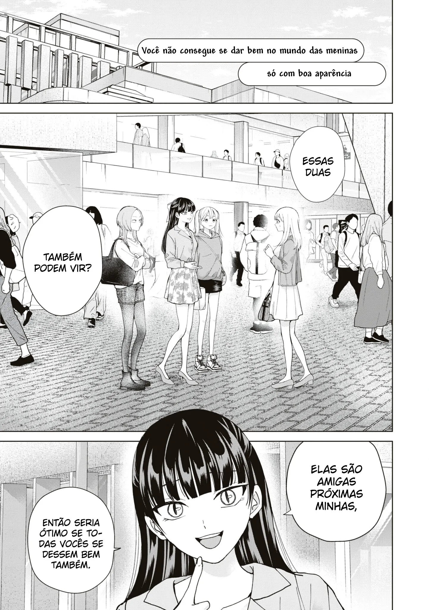 Kusunoki Fracassou em Estrear no Ensino Médio Capitulo 11 Pagina 2