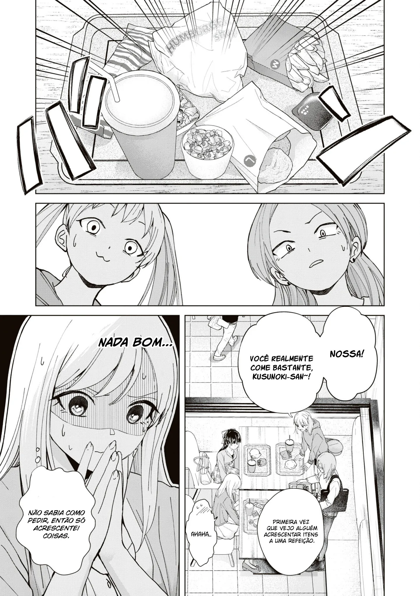 Kusunoki Fracassou em Estrear no Ensino Médio Capitulo 11 Pagina 8