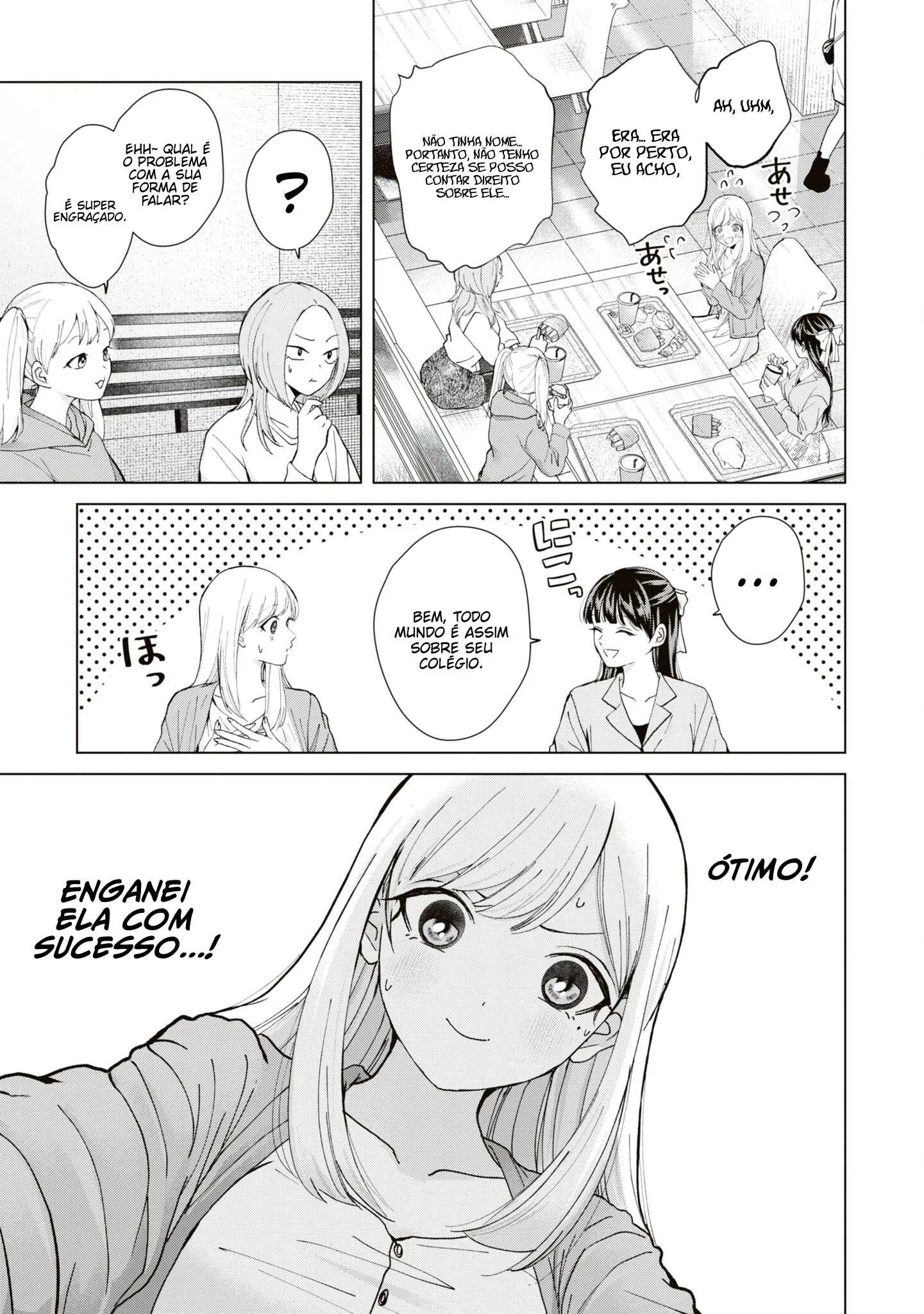 Kusunoki Fracassou em Estrear no Ensino Médio Capitulo 11 Pagina 10