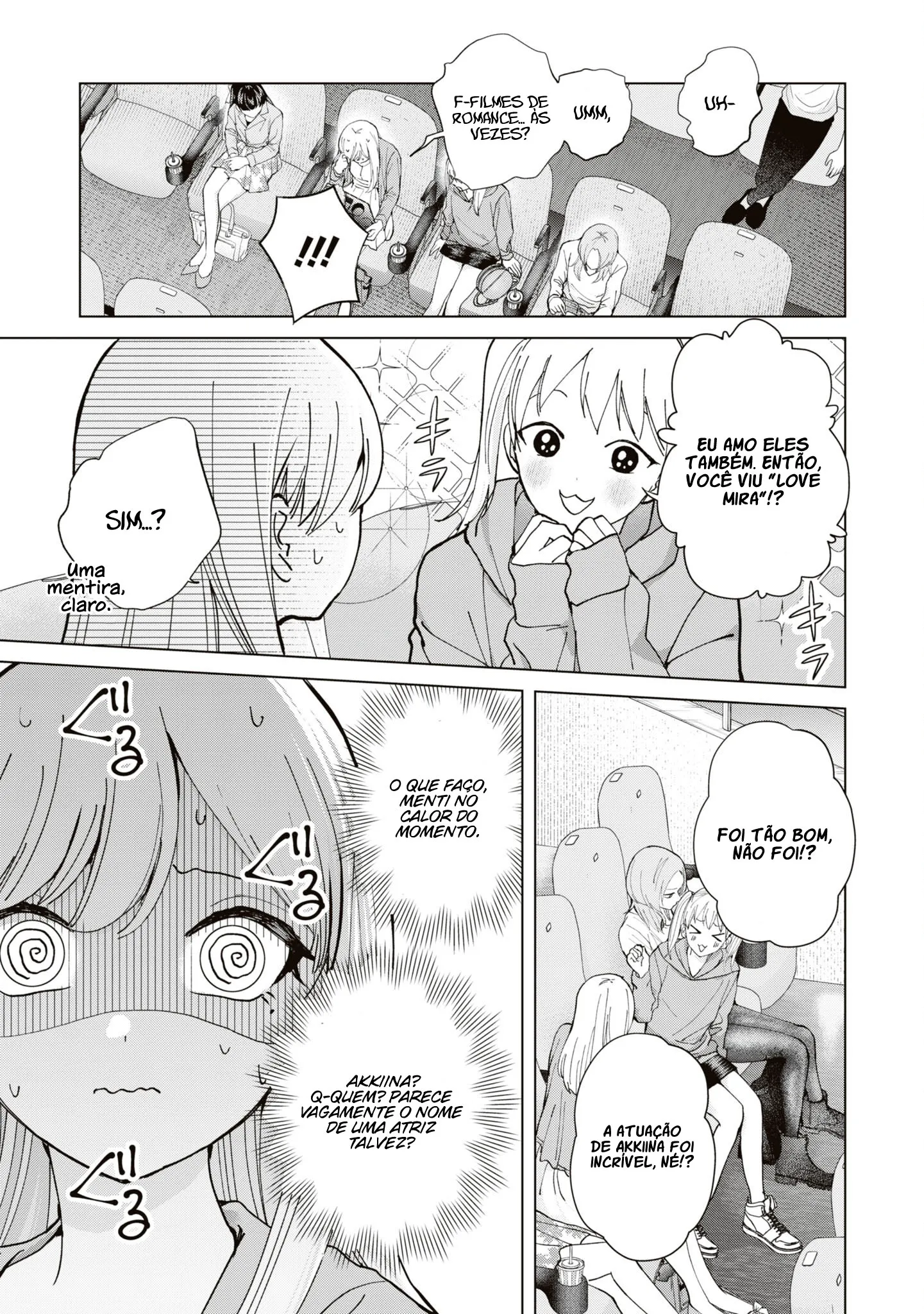 Kusunoki Fracassou em Estrear no Ensino Médio Capitulo 11 Pagina 14