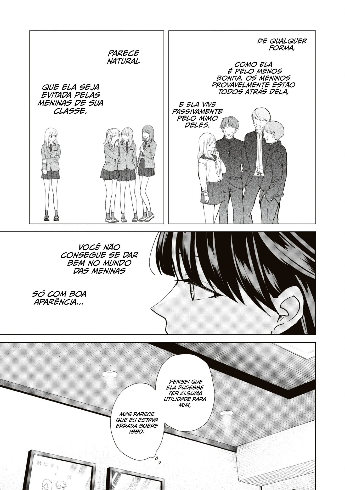 Kusunoki Fracassou em Estrear no Ensino Médio Capitulo 11 Pagina 20