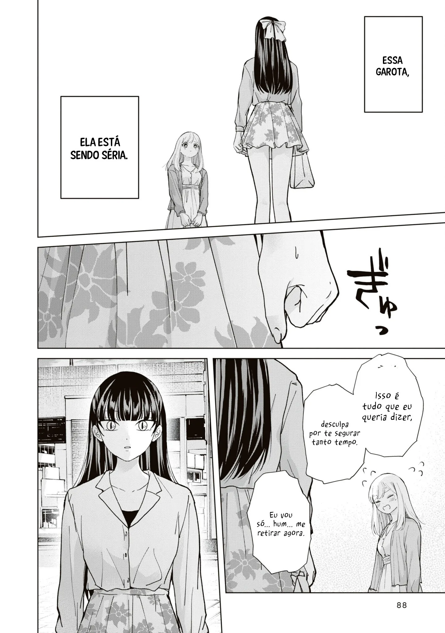 Kusunoki Fracassou em Estrear no Ensino Médio Capitulo 11 Pagina 29