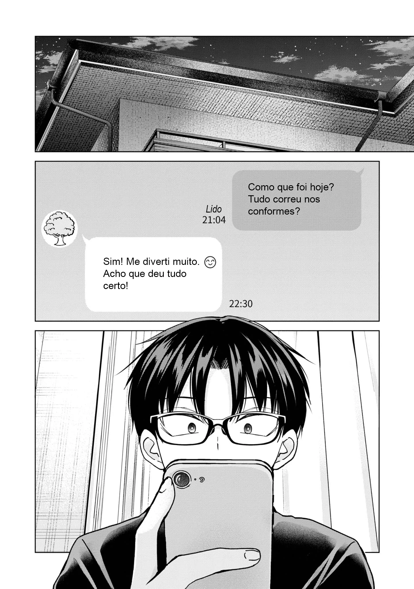 Kusunoki Fracassou em Estrear no Ensino Médio Capitulo 12 Pagina 3