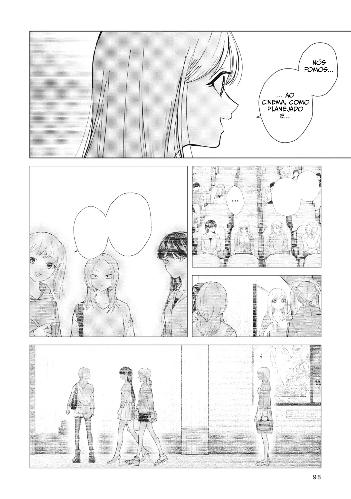 Kusunoki Fracassou em Estrear no Ensino Médio Capitulo 12 Pagina 7