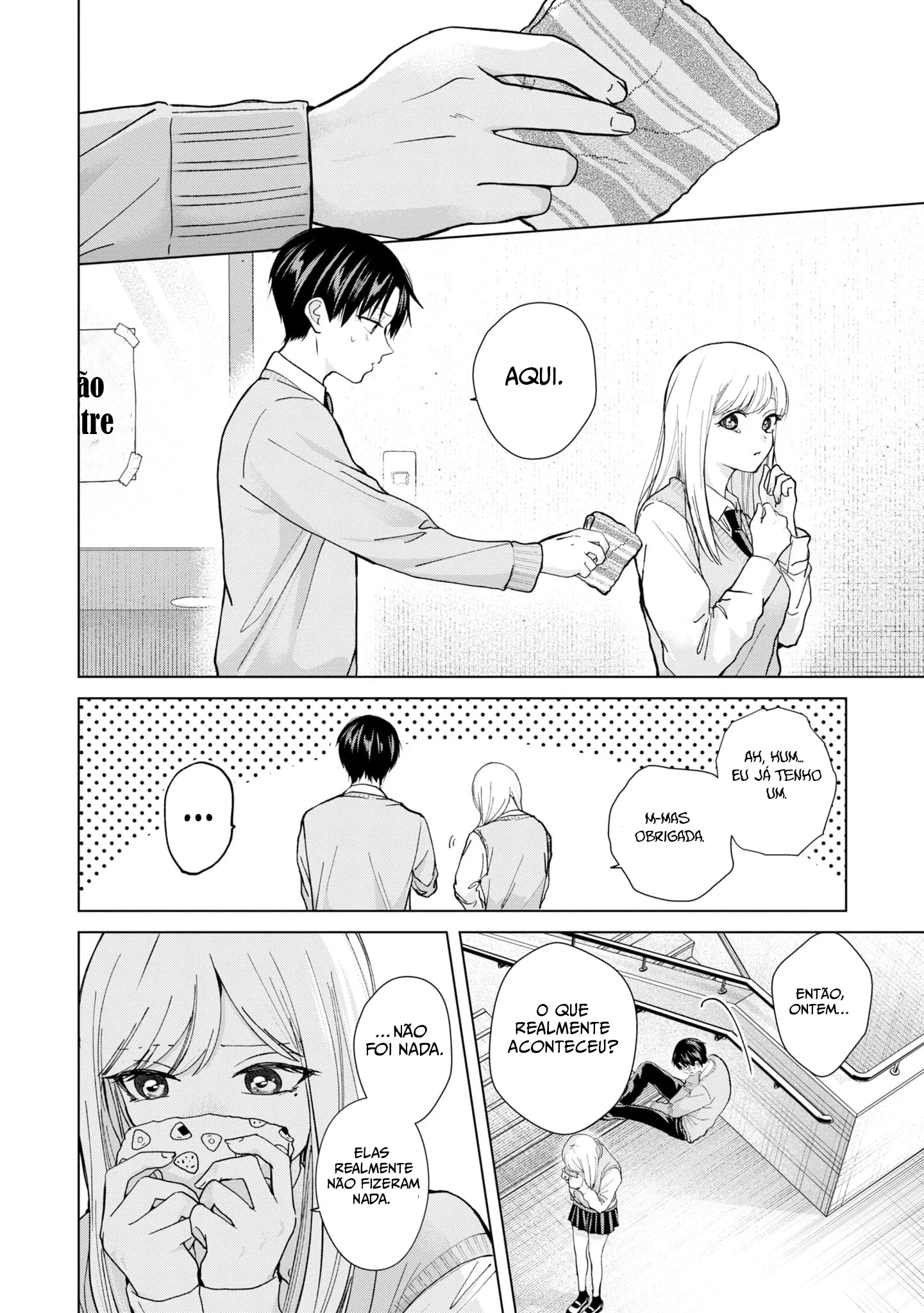 Kusunoki Fracassou em Estrear no Ensino Médio Capitulo 12 Pagina 11