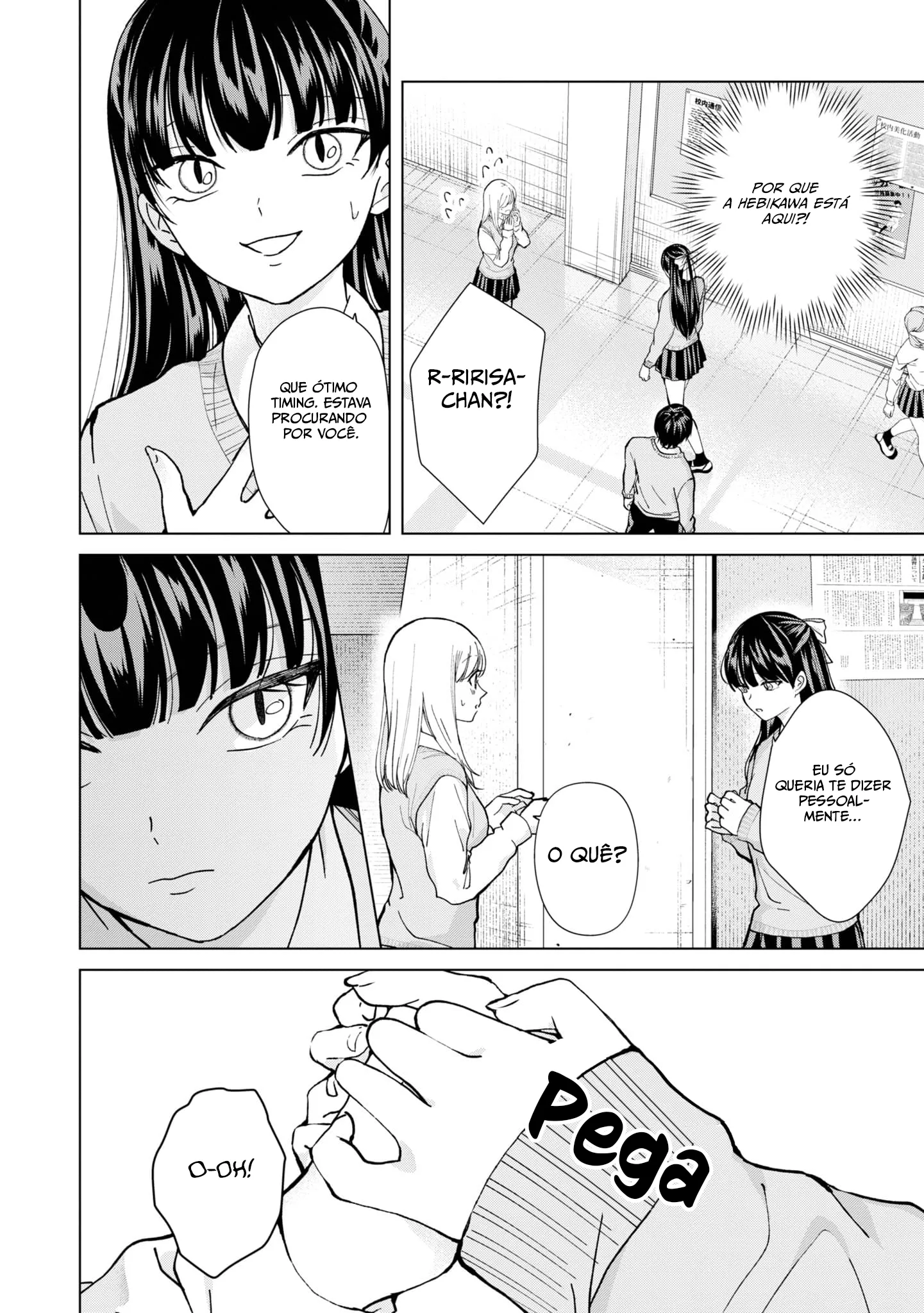 Kusunoki Fracassou em Estrear no Ensino Médio Capitulo 12 Pagina 21