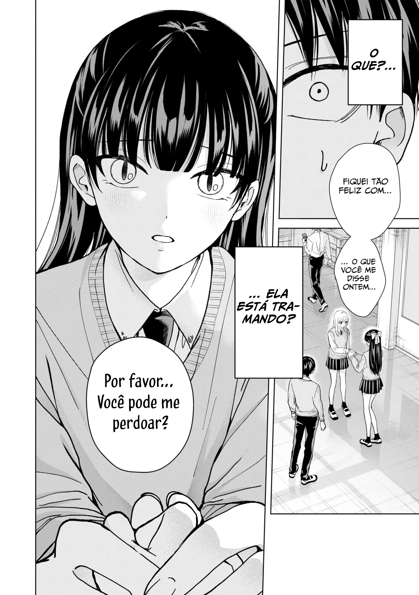 Kusunoki Fracassou em Estrear no Ensino Médio Capitulo 12 Pagina 23